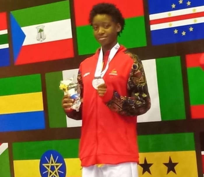 Vanessa Macie conquista mais uma Medalha nos 4 jogos da juventude de África que decorreu em Luanda