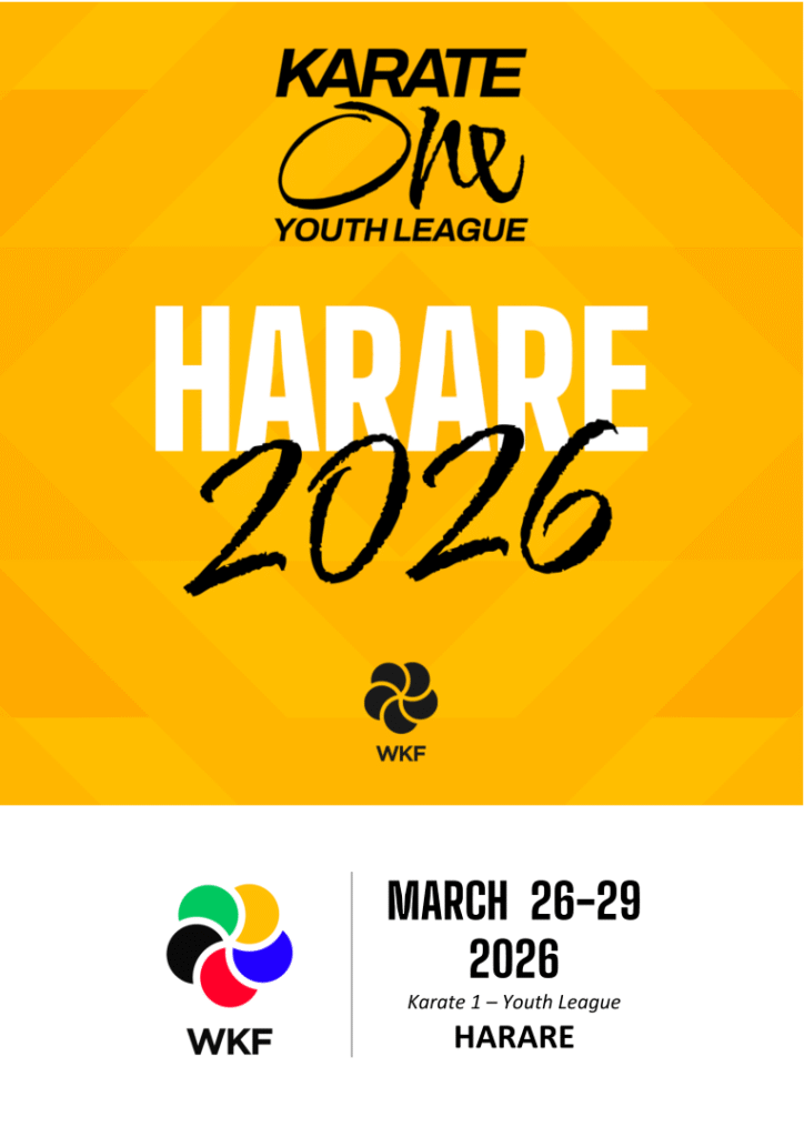 Rumo ao Futuro do Karaté: Comunidade Unida para o Karate 1 – Youth League Harare 2026